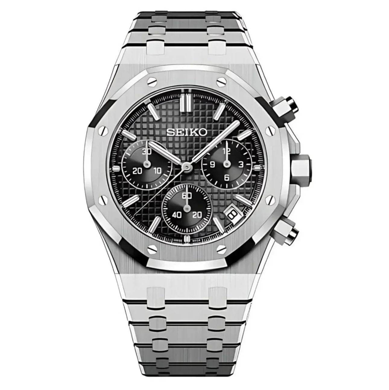 Royal Oak Chronograph Mod Classic Black - Marcelias
