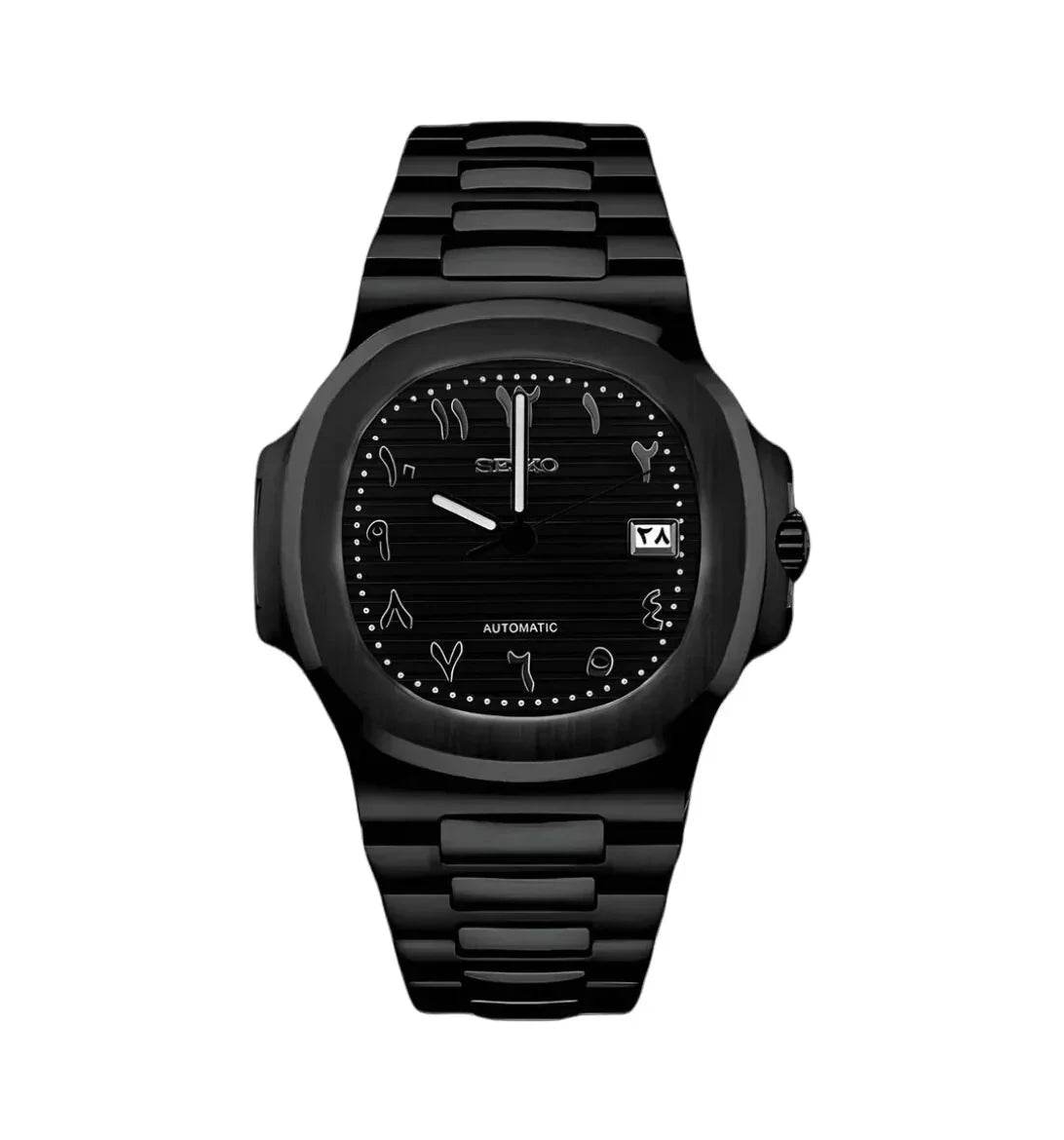 Nautilus Mod Midnight Black Arabic - Marcelias