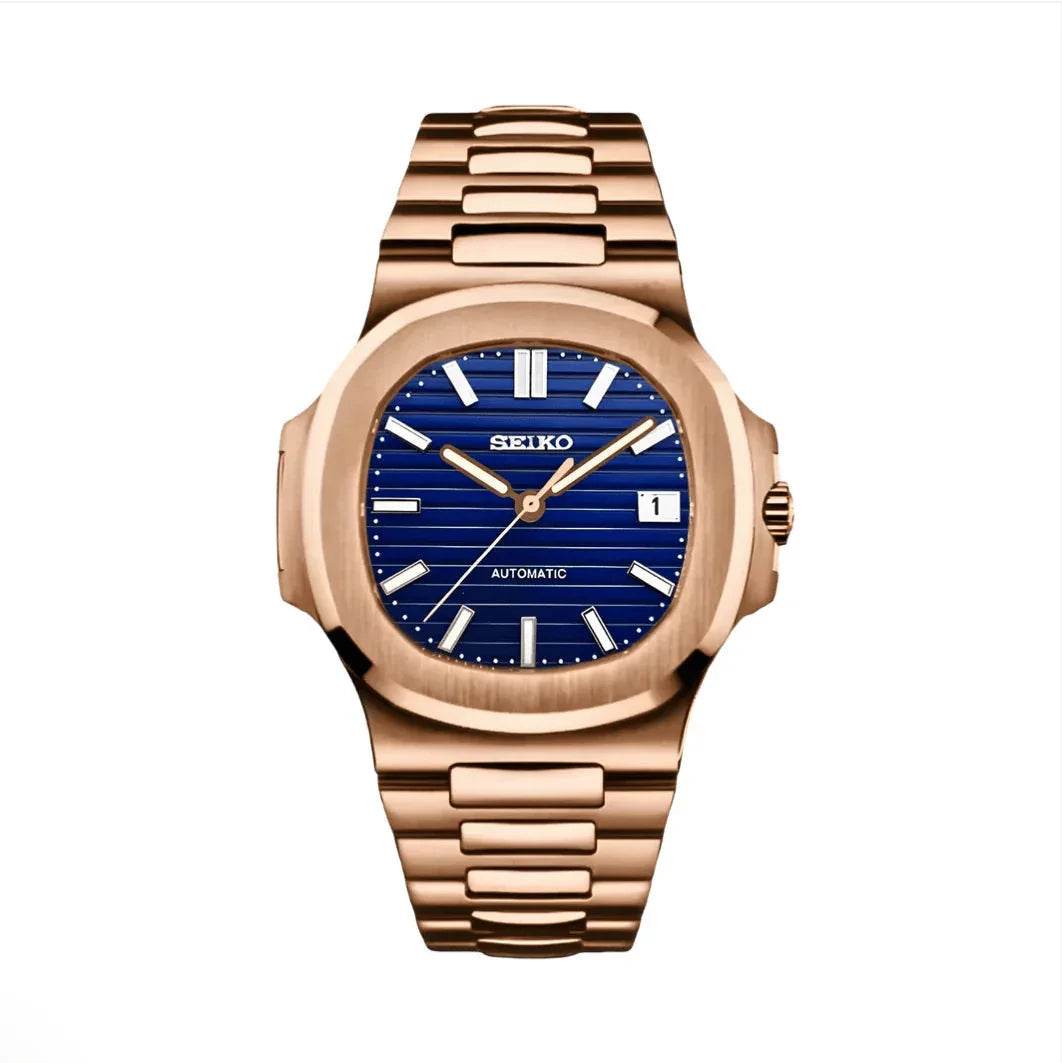 Nautilus Mod Rose Gold W/Ocean Blue - Marcelias