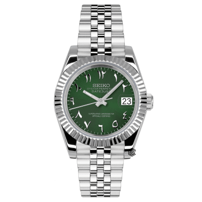 Green Arabic DateJust - Marcelias