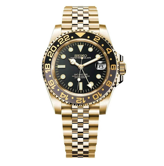 GMT Master Mod Gold - Marcelias