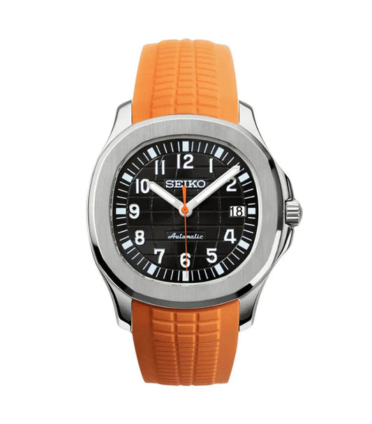 Aquanaut Mod Fire Orange W/Black Dial - Marcelias