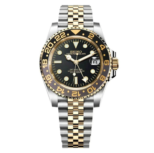 GMT Master Mod Two Tone W/Black - Marcelias