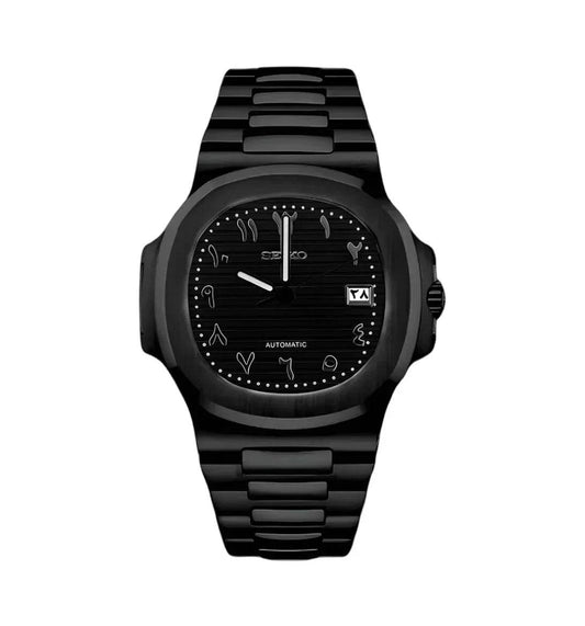 Nautilus Mod Midnight Black Arabic - Marcelias