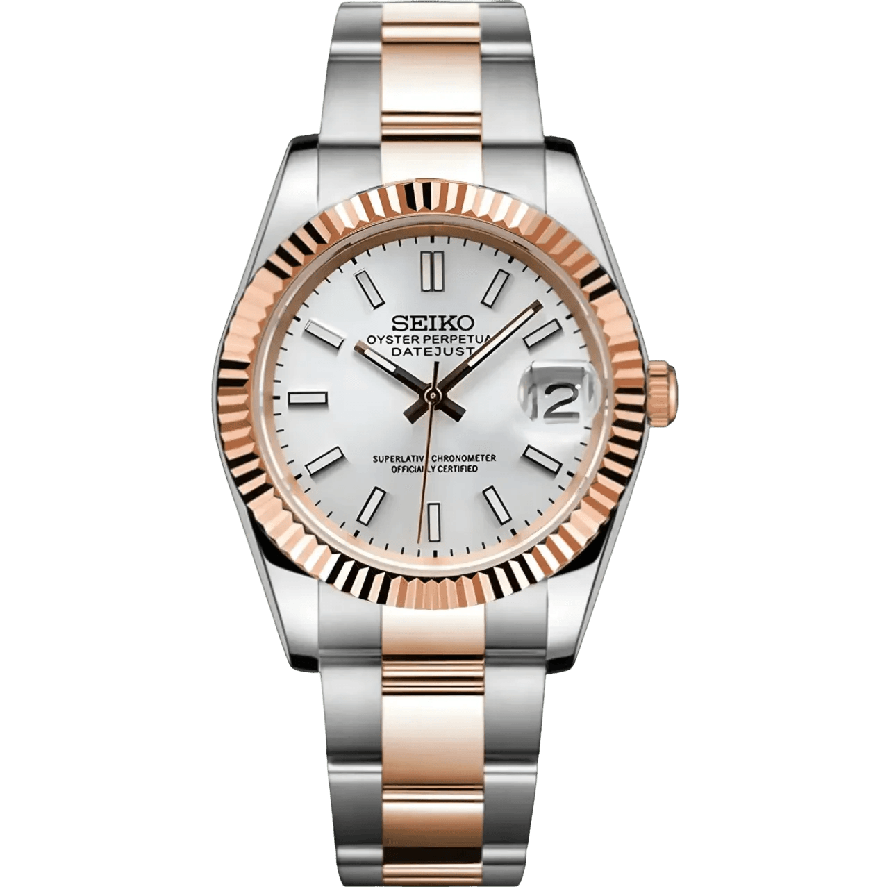 White Rose DateJust - Marcelias